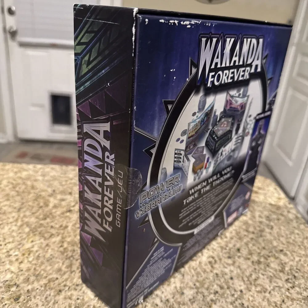 Marvel Black Panther Wakanda Forever Board Game Complete 2022 - New Sealed